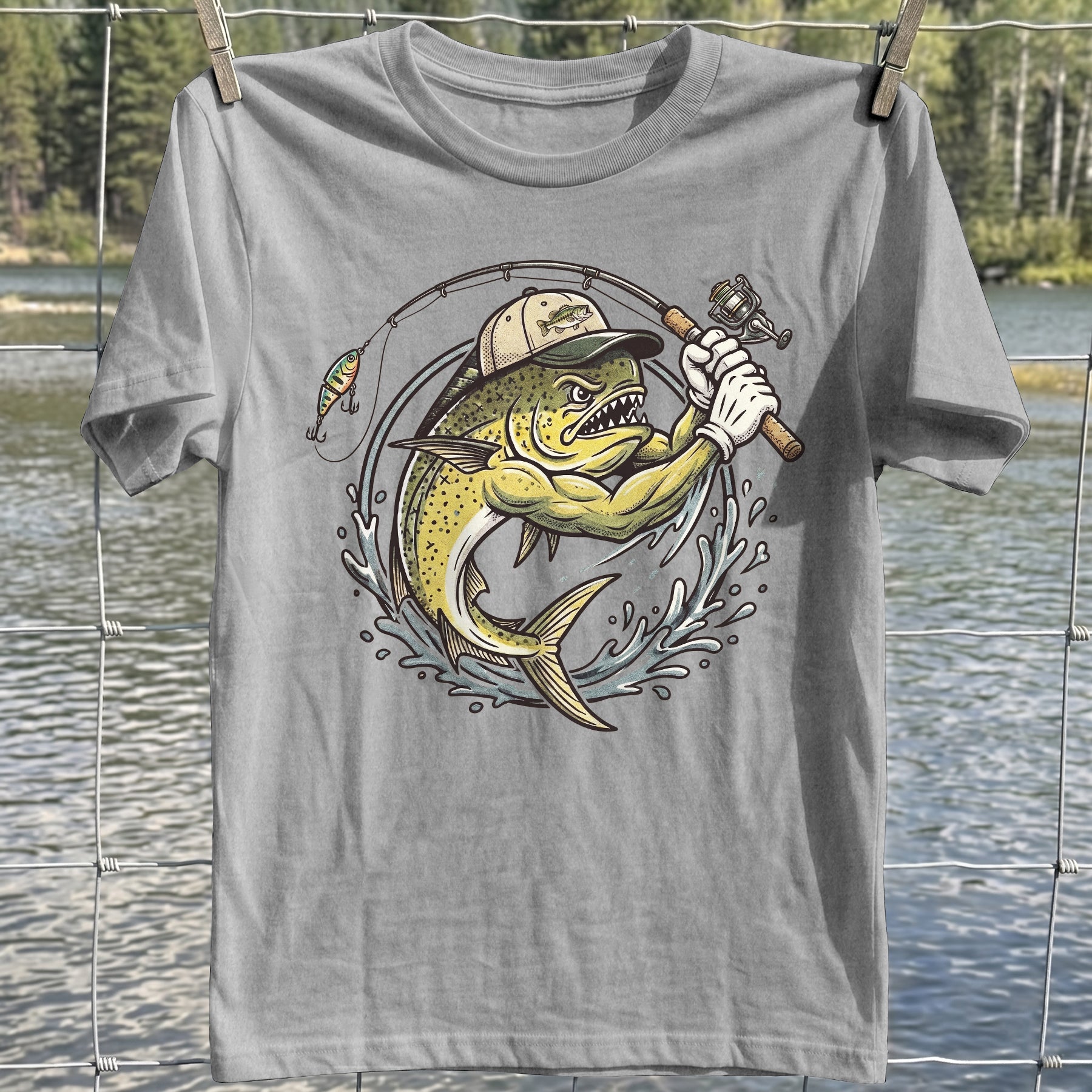 Angry Fish T-shirt