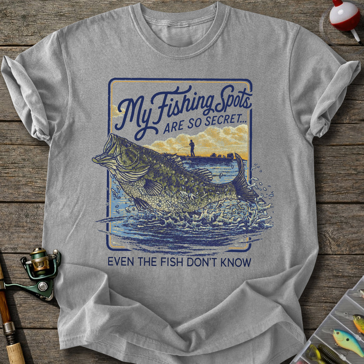 Secret Fishing Spots T-Shirt