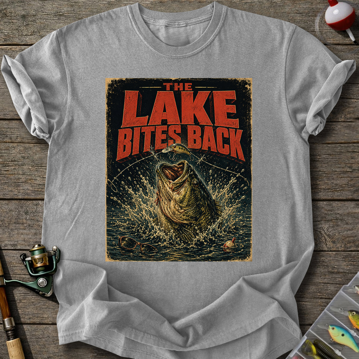 Lake Bites Back T-shirt