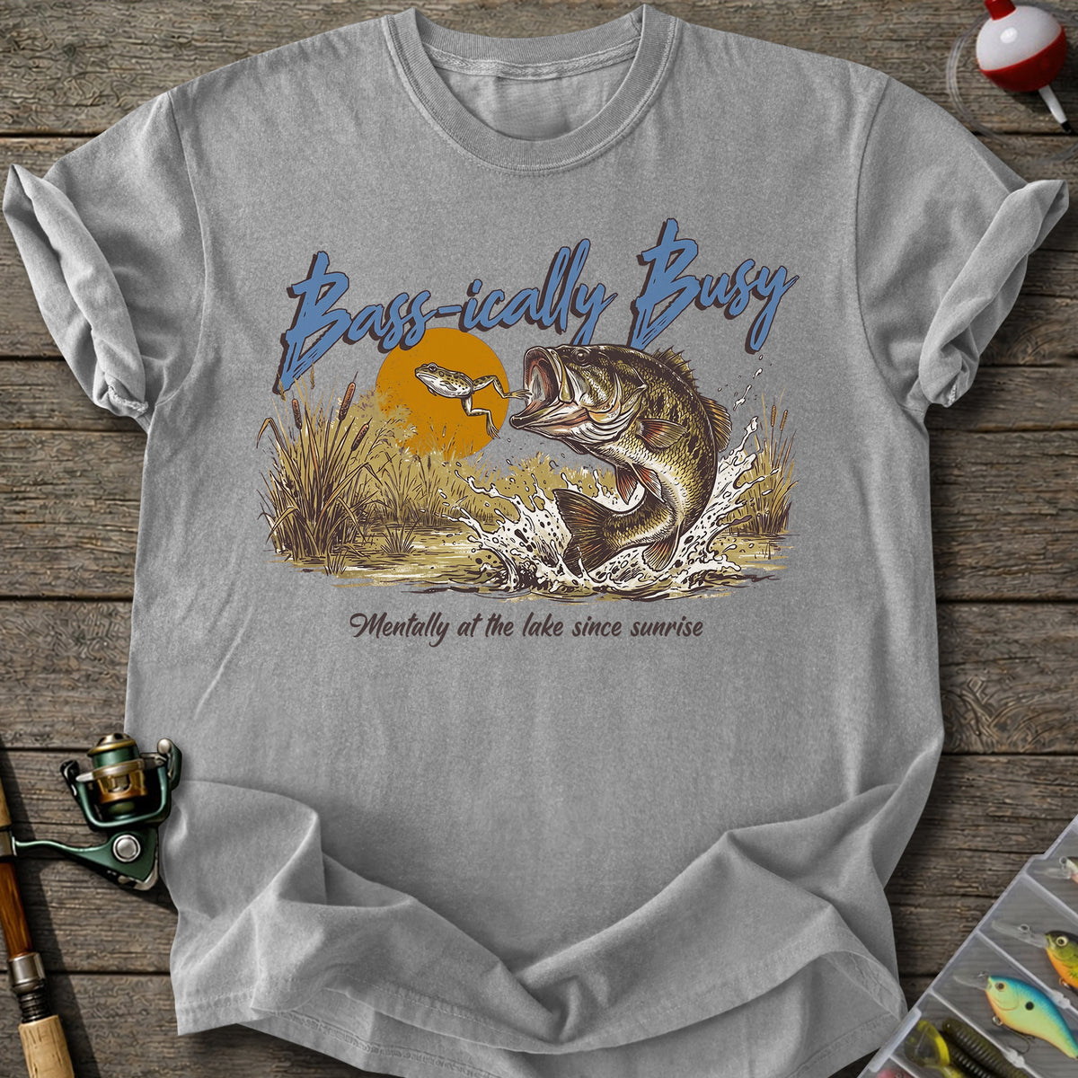 Bass-ically Busy Tshirt