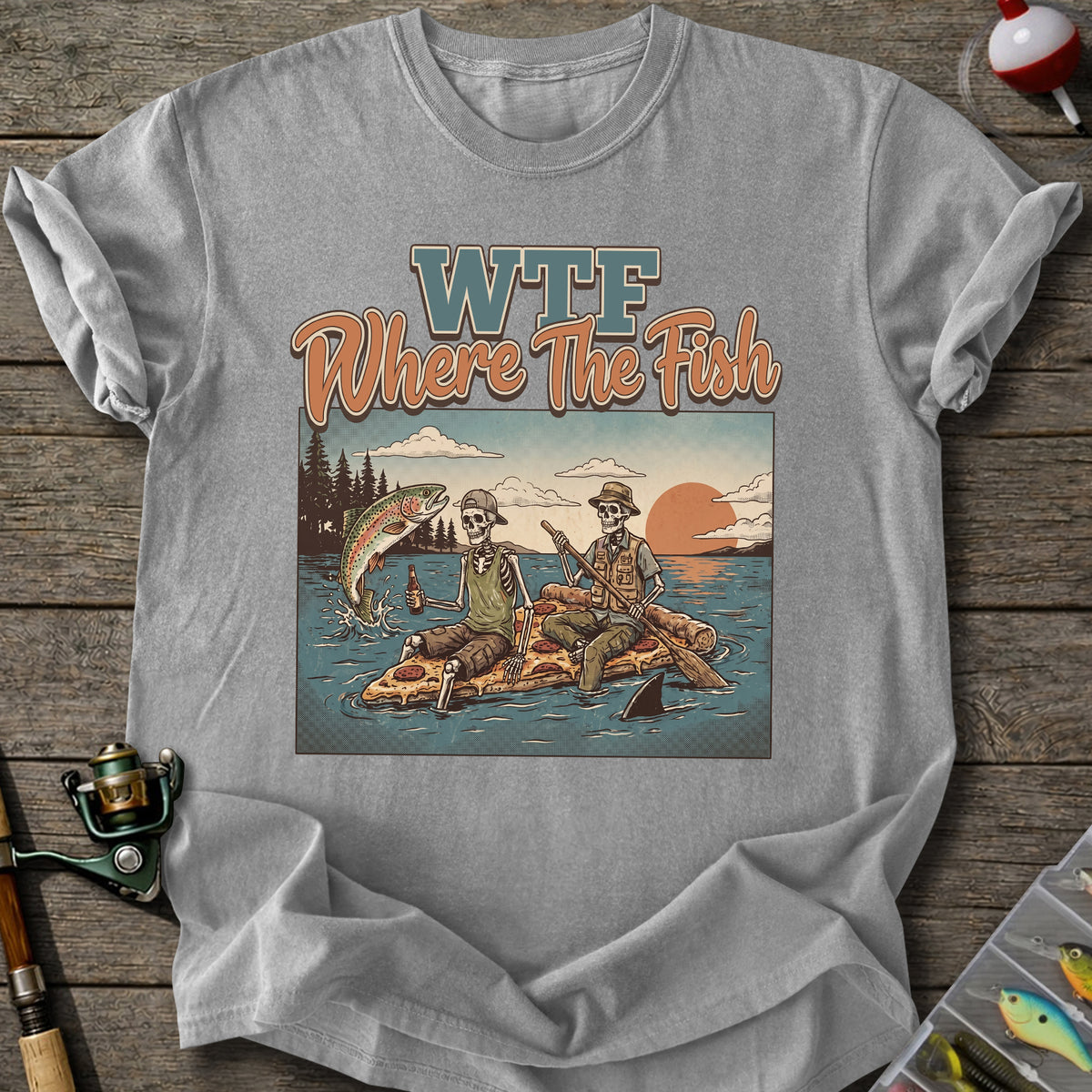 WTF Fishing T-shirt