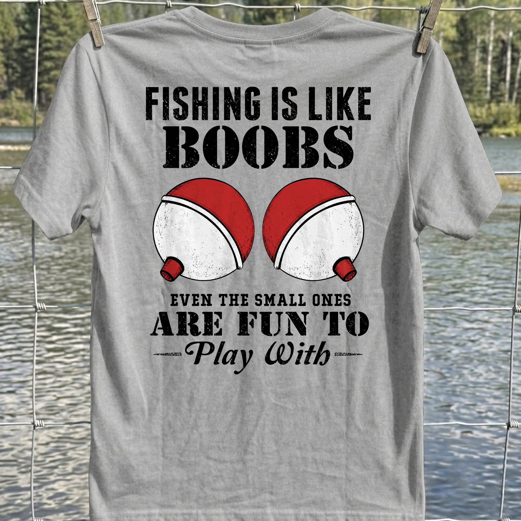 Fishing Boobs T-Shirt