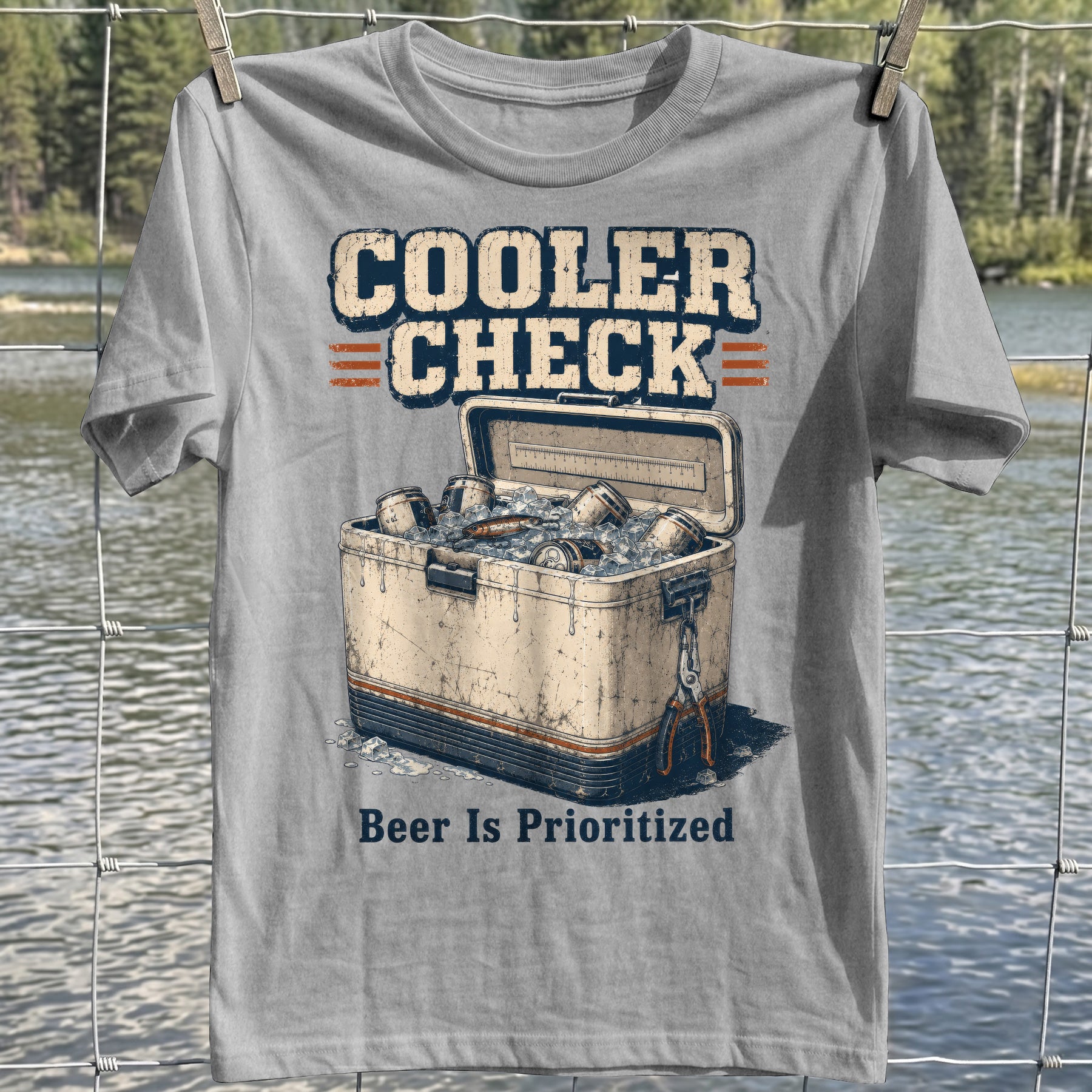 Cooler Check T-shirt