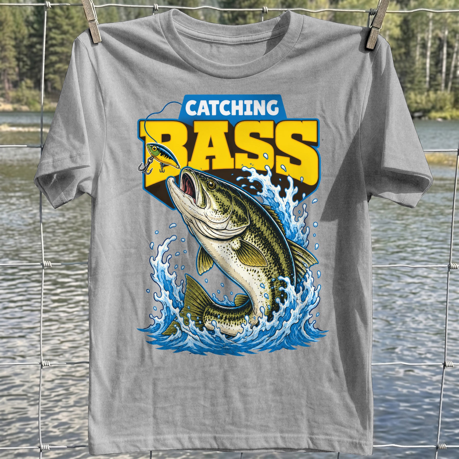 Catching Bass T-shirt