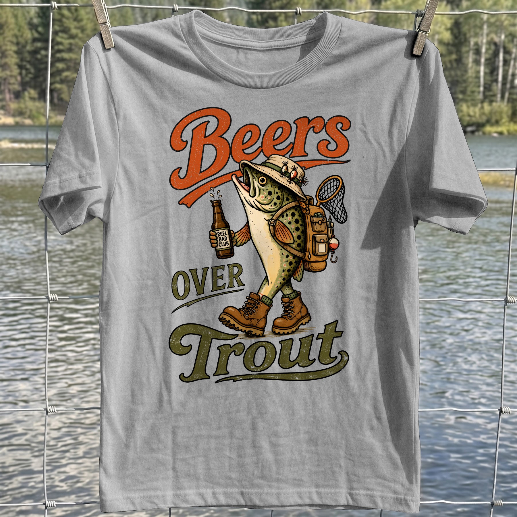Beers Over Trout T-Shirt