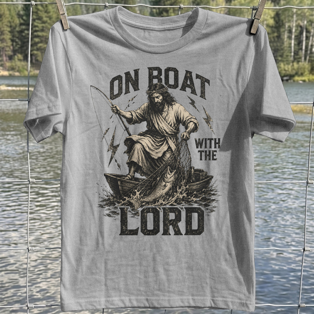 On Boat With the Lord T-shirt