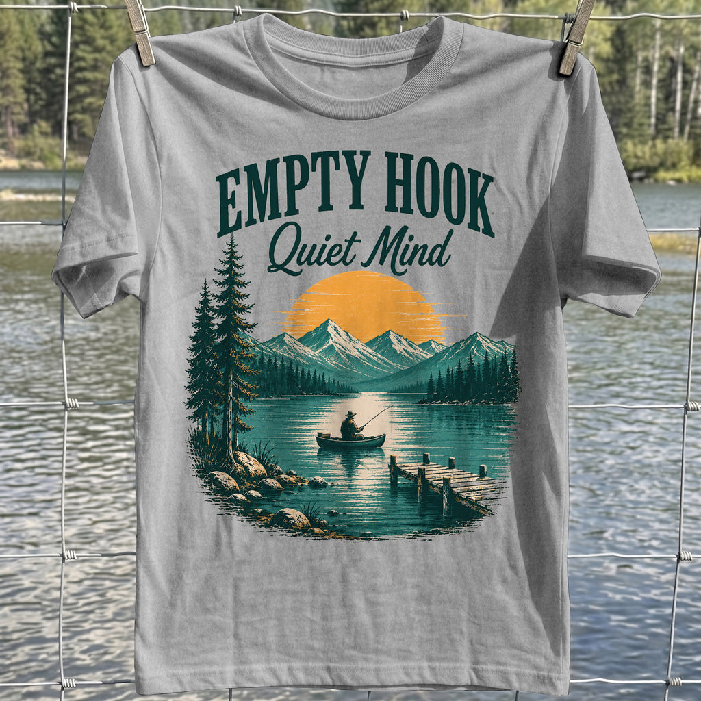 Empty Hook Quiet Mind T-shirt