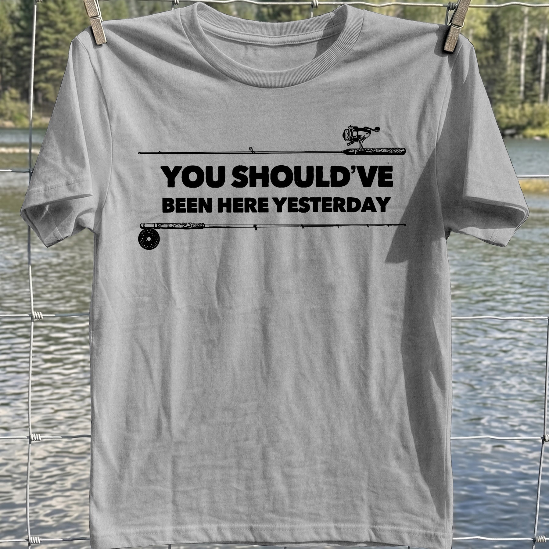 Fishing Yesterday T-Shirt