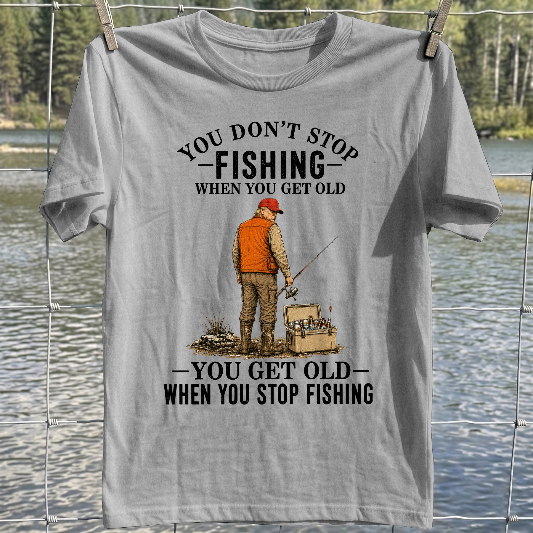 Trump Never Stops T-Shirt