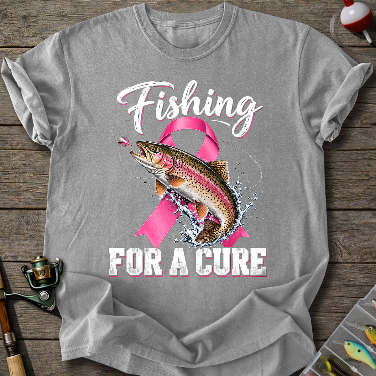 Fishing For A Cure T-Shirt