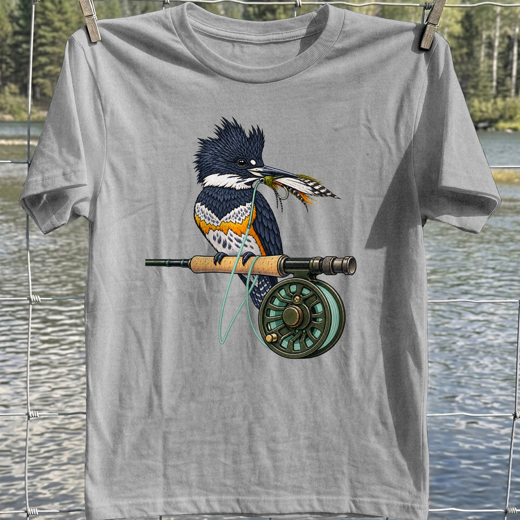 Kingfisher Fly Fishing T-Shirt