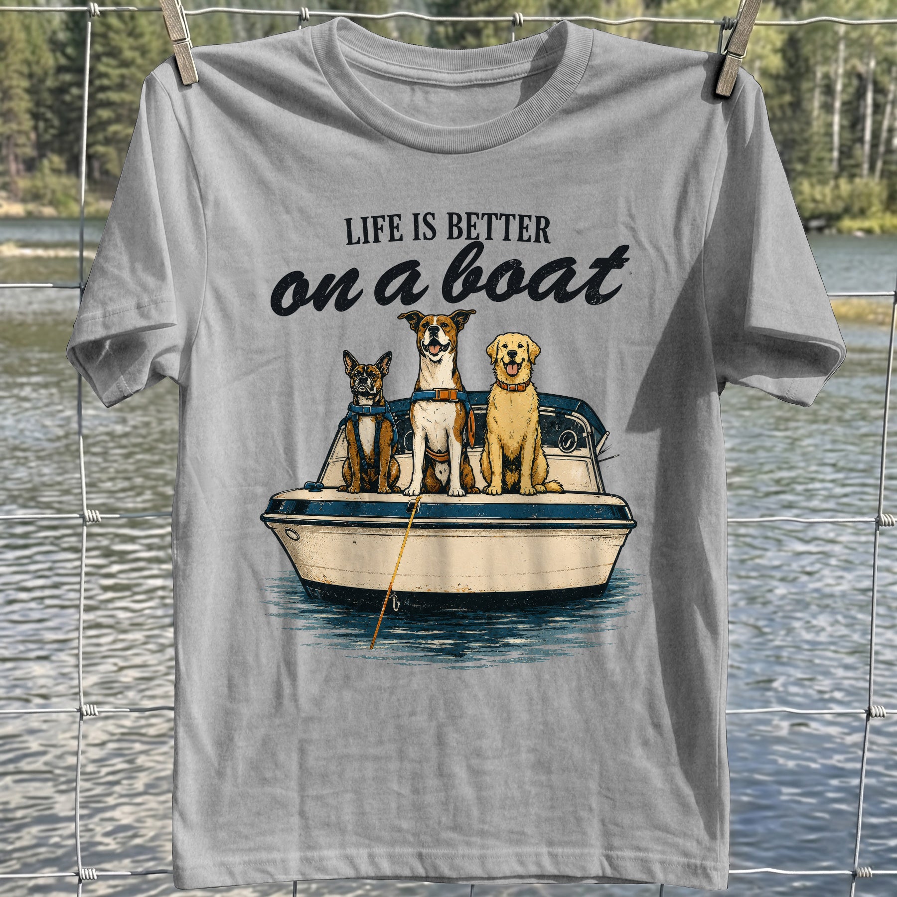 Life On Boat T-Shirt
