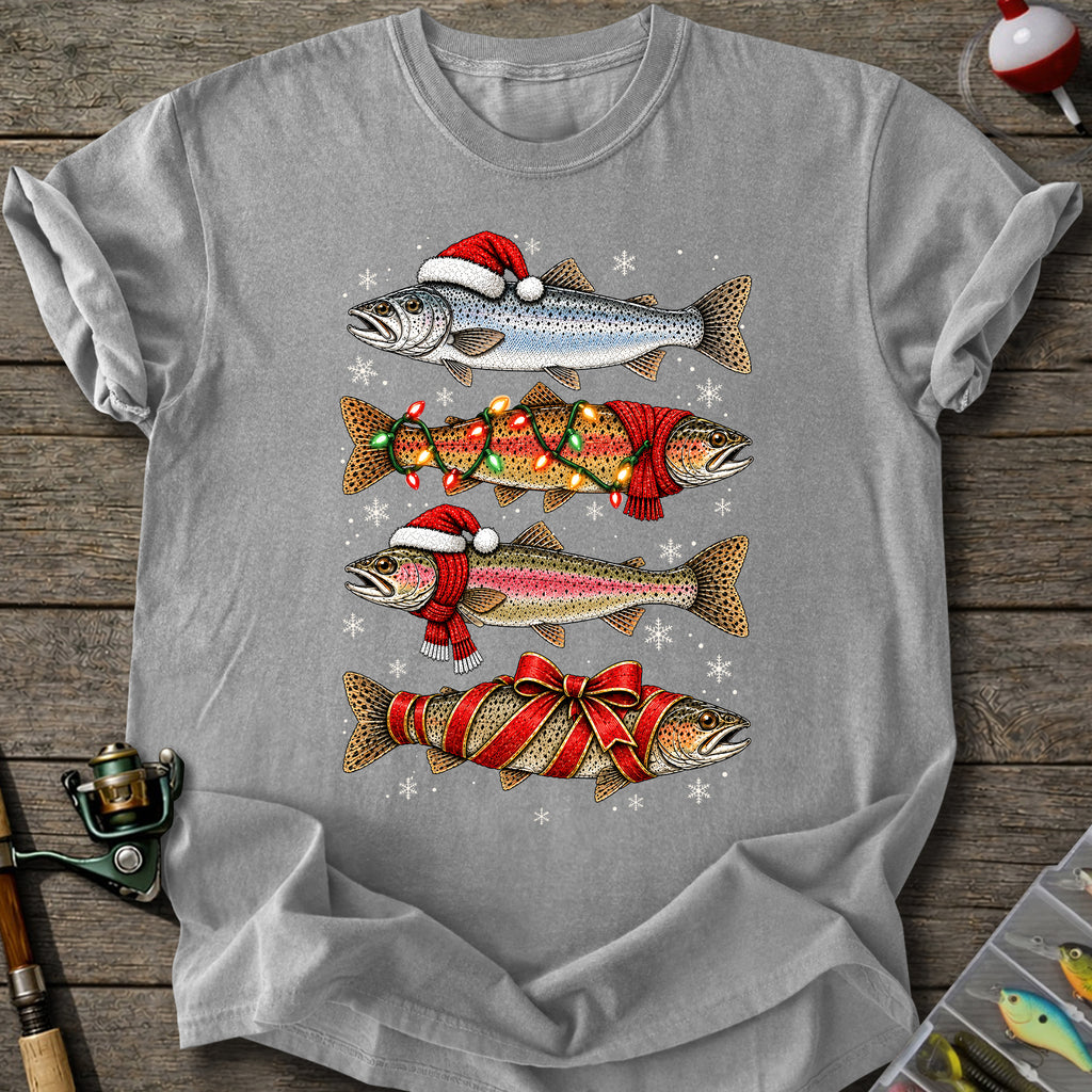 Christmas Trout T-Shirt