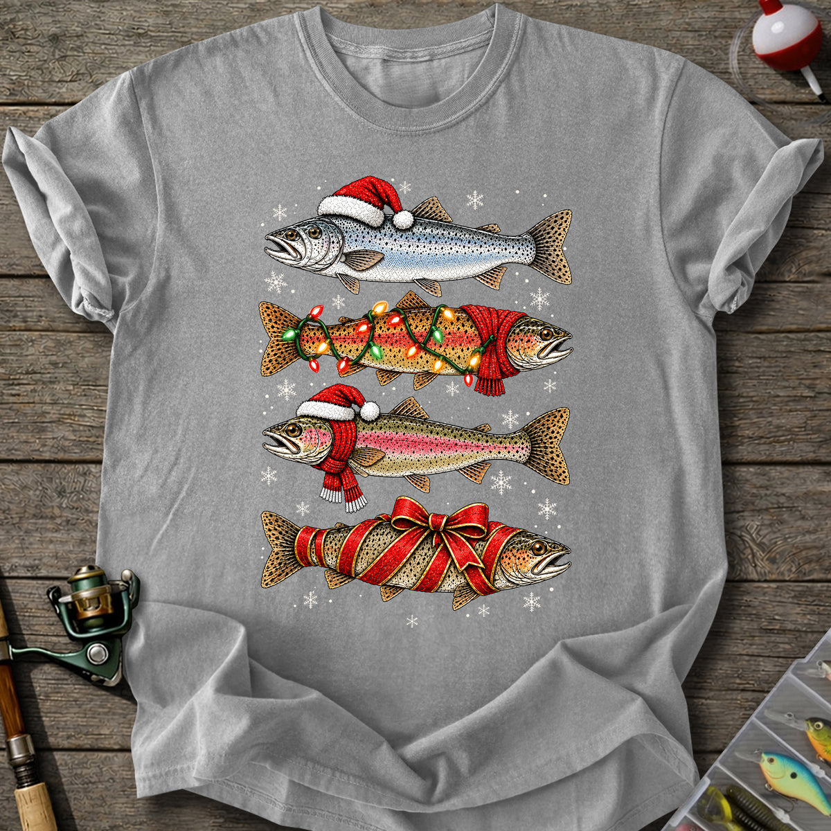 Christmas Trout T-Shirt