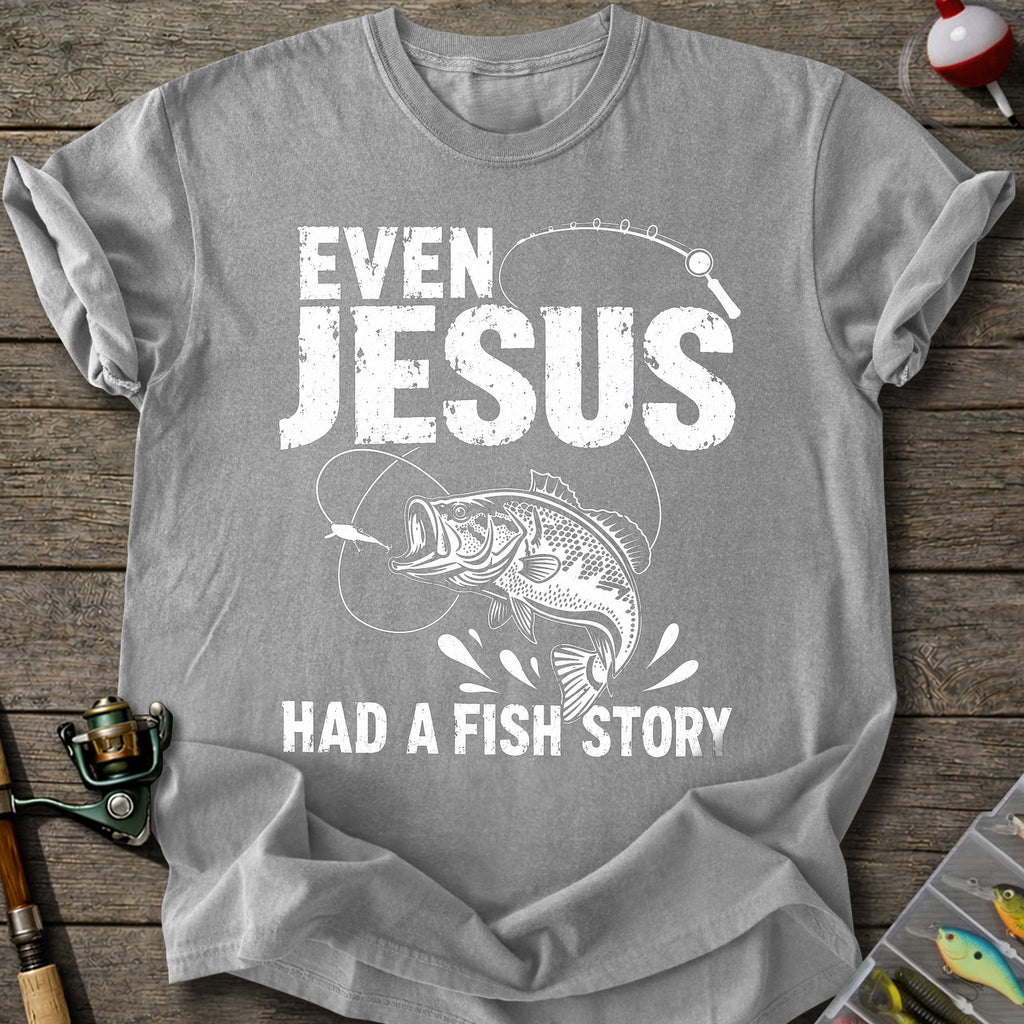 Jesus Fish Story T-shirt