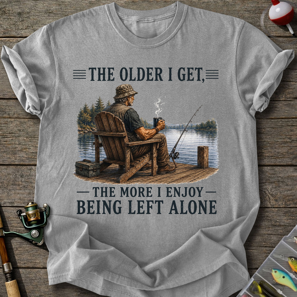 Left Alone Fishing T-Shirt