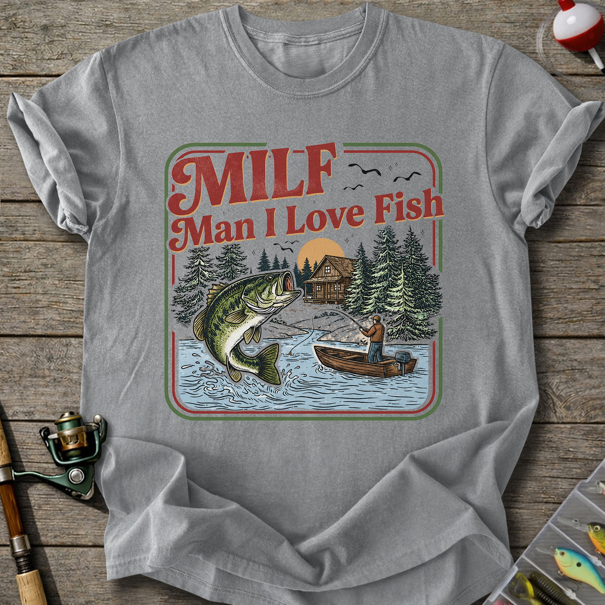 MILF Fishing Life T-Shirt