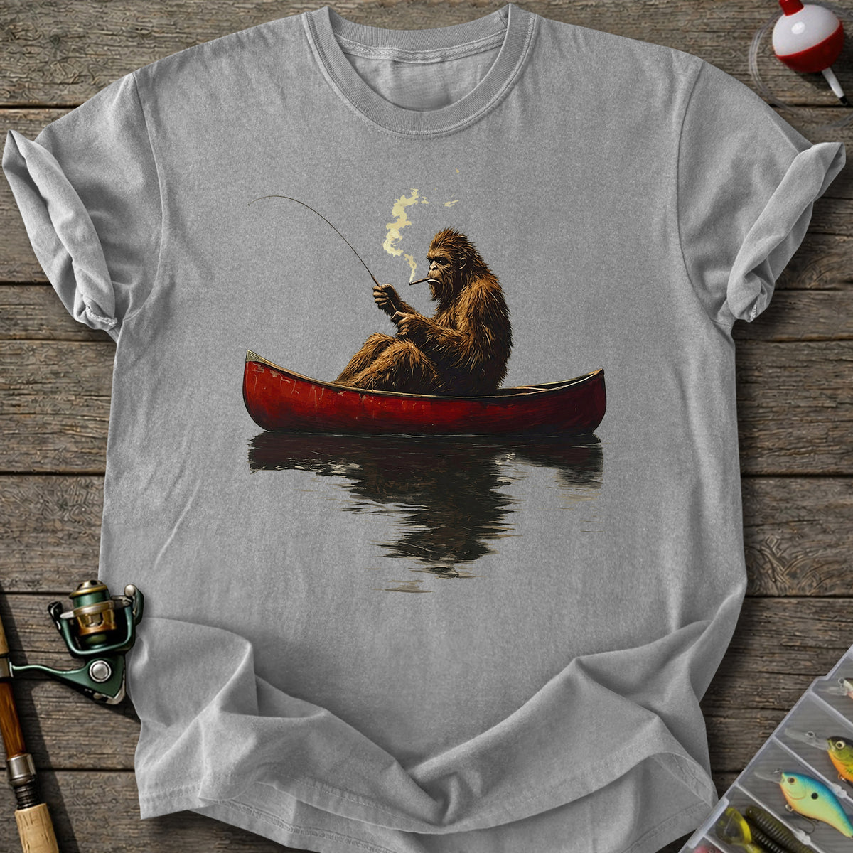 Sasquatch Canoe T-shirt
