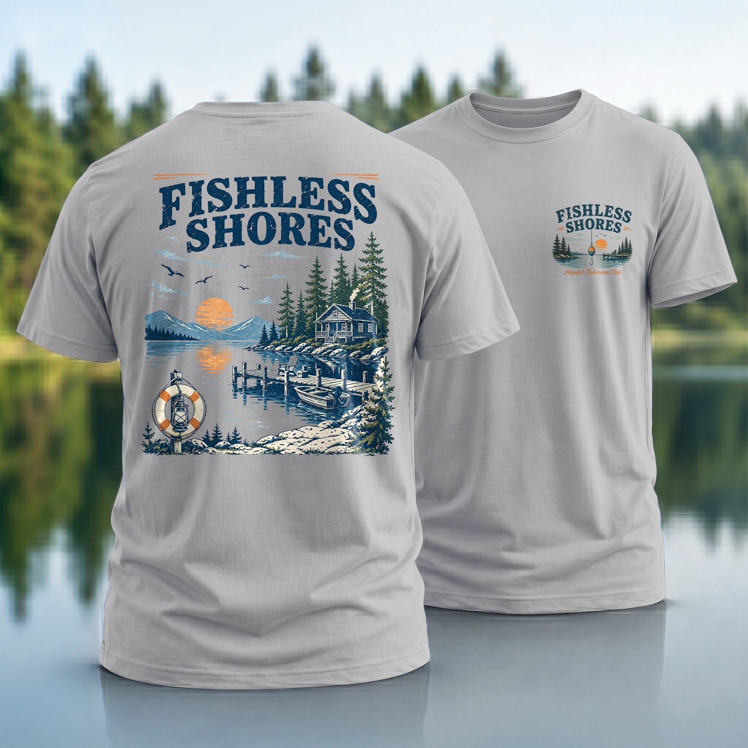 Fishless Shores T-shirt