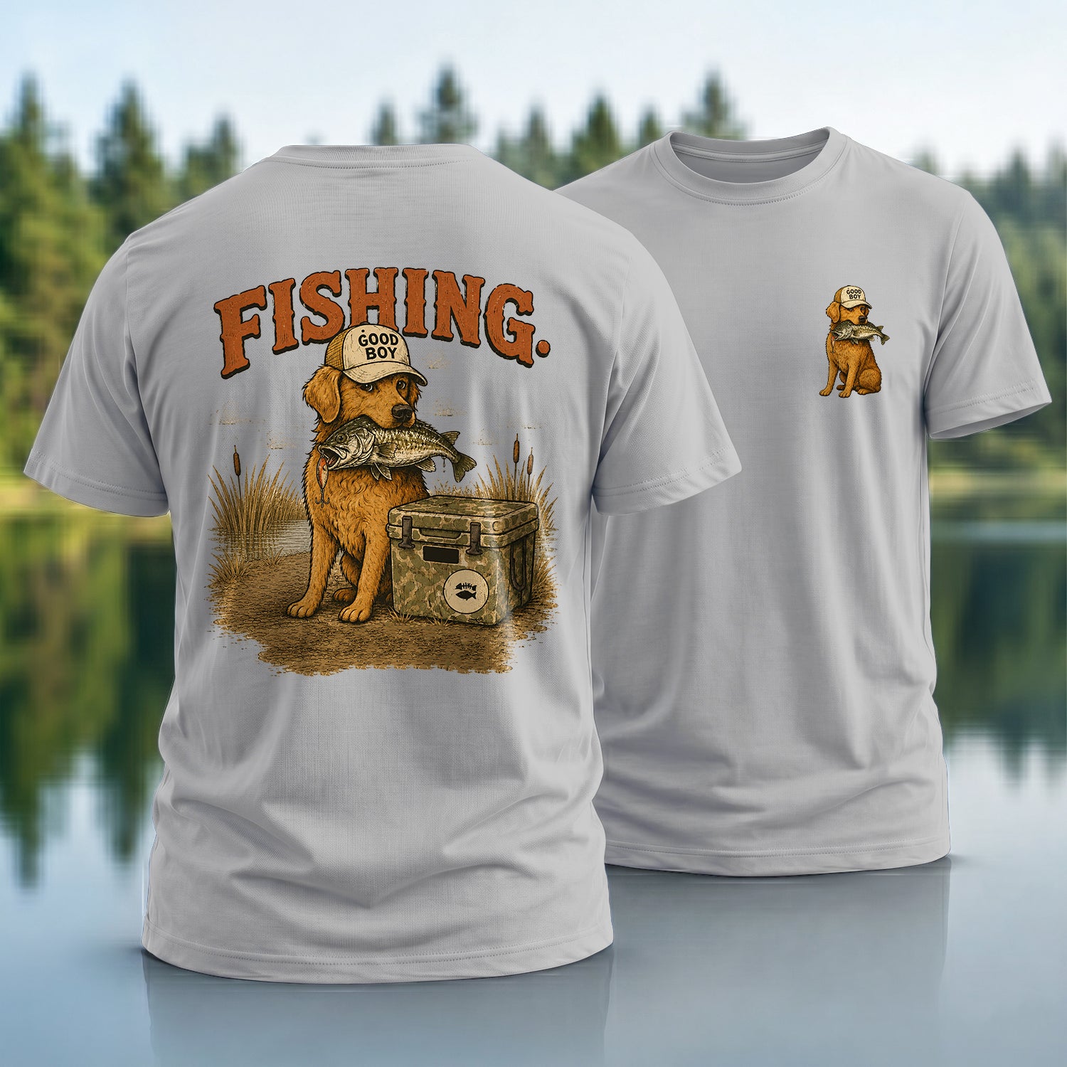 Good Boy Fishing T-shirt