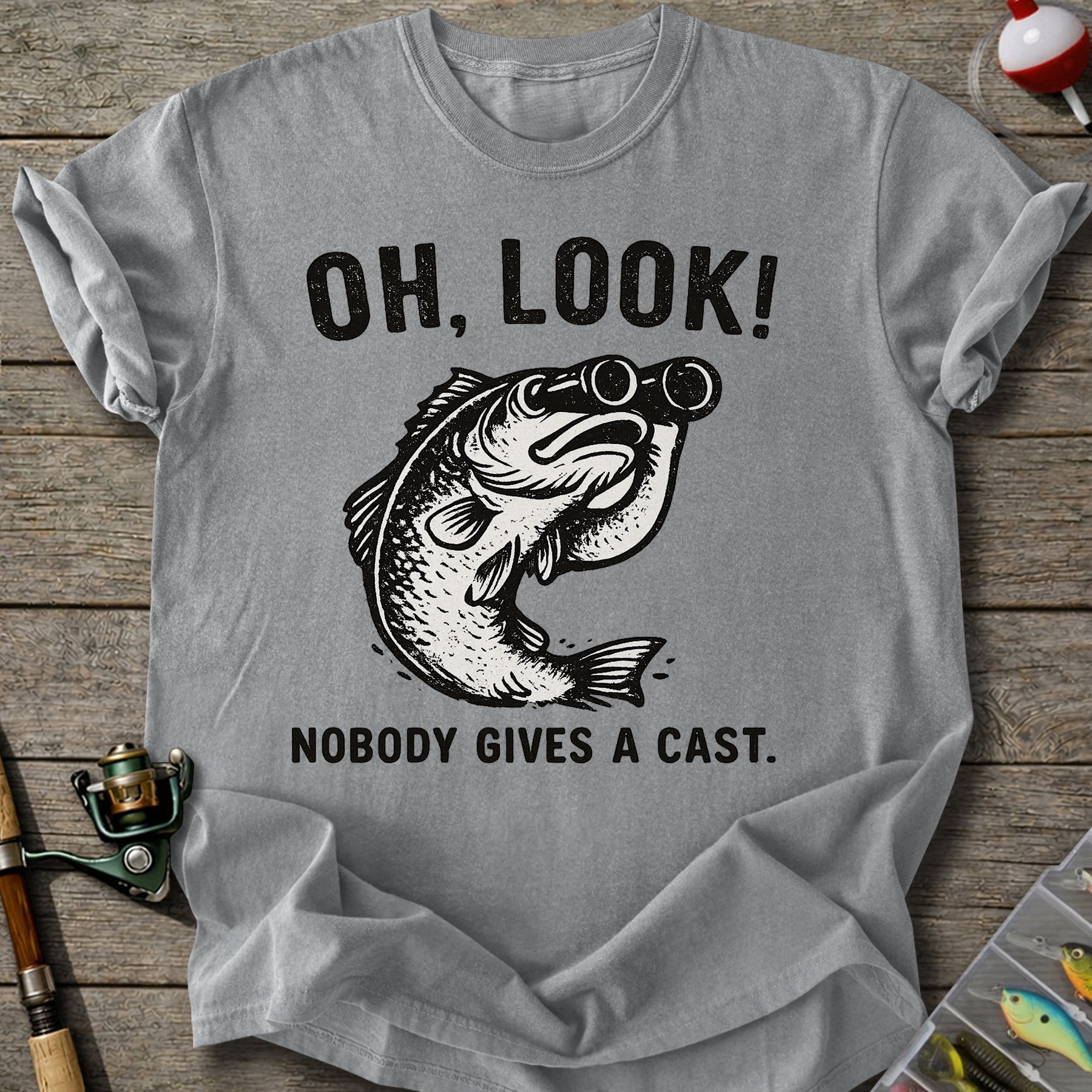 Nobody Gives A Cast T-Shirt