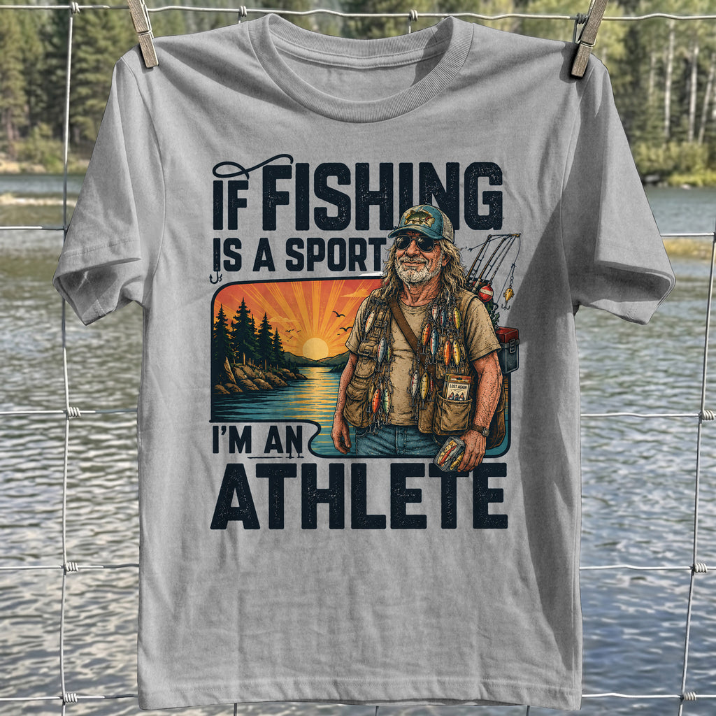 Fishing Athlete T-shirt