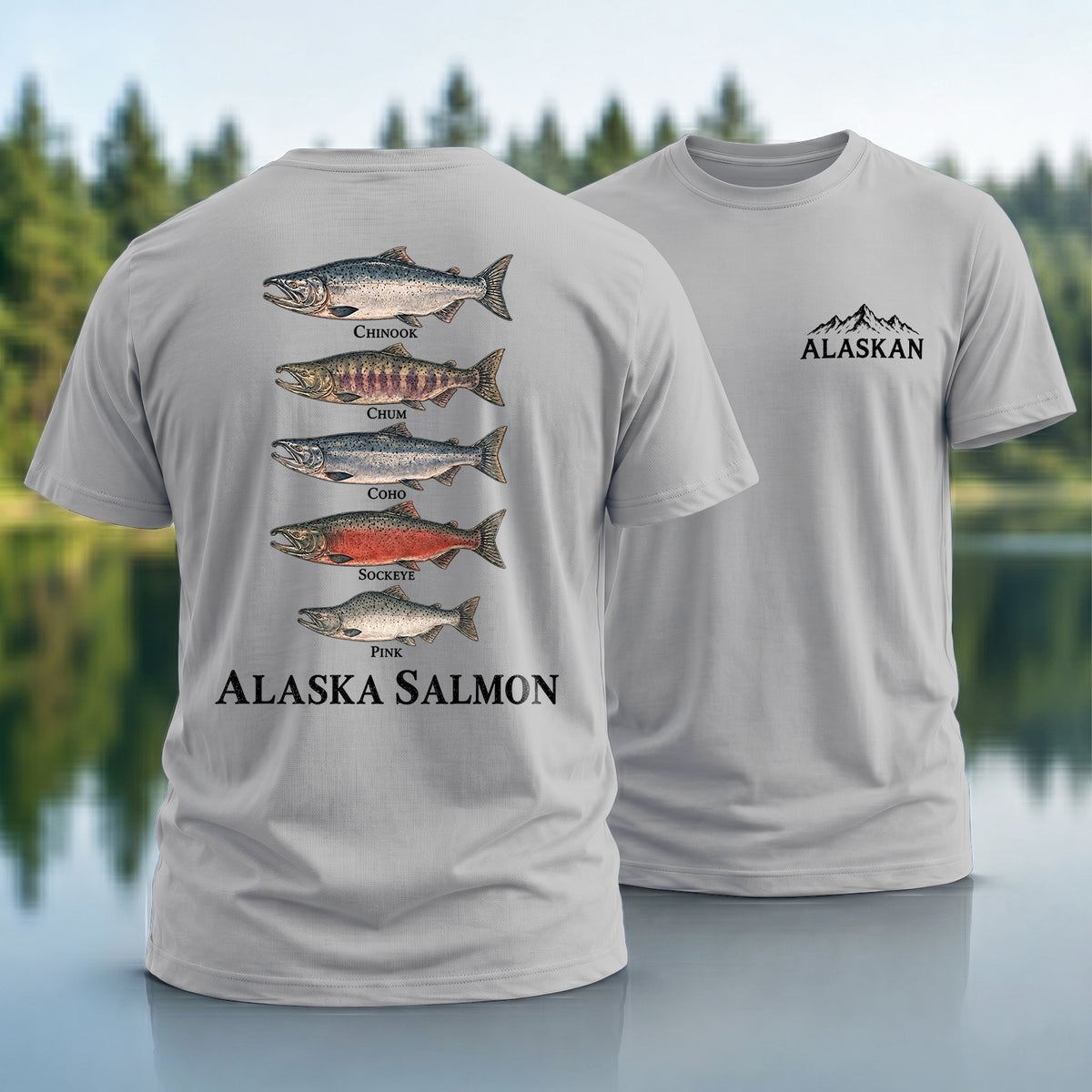 Alaskan Salmon T-Shirt