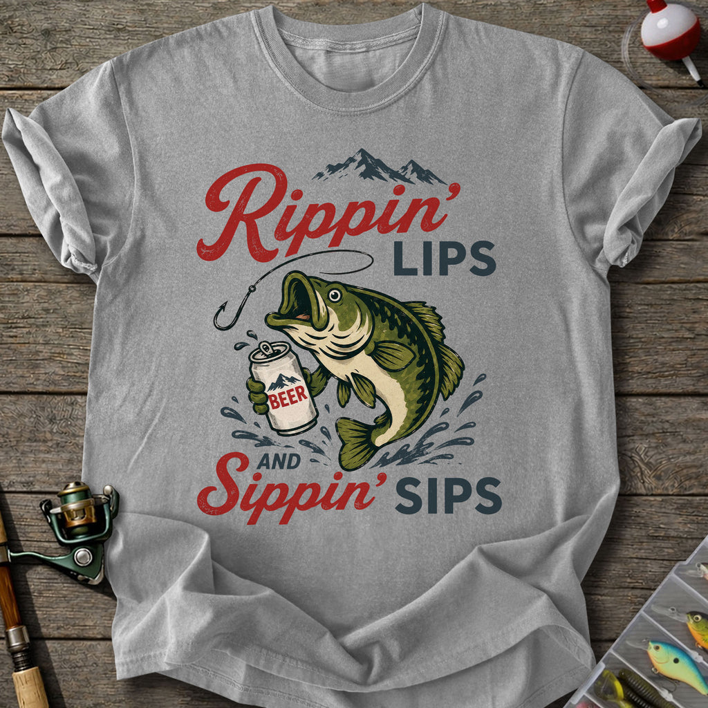 Lips Sips T-shirt
