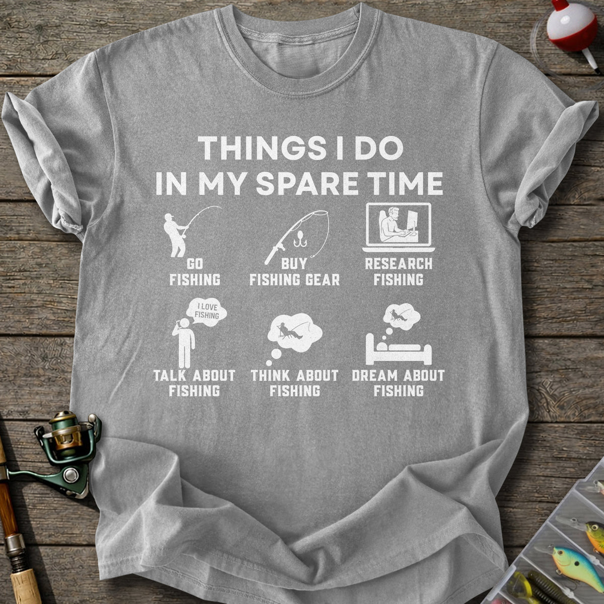 Fishing Is My Hobby T-Shirt