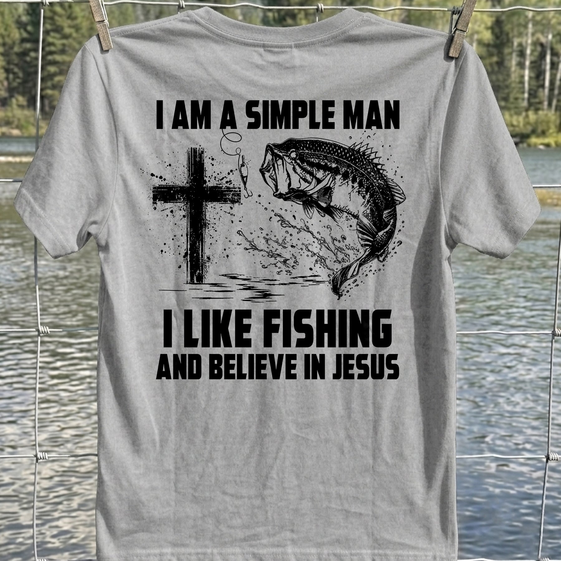 Simple Man Jesus T-Shirt