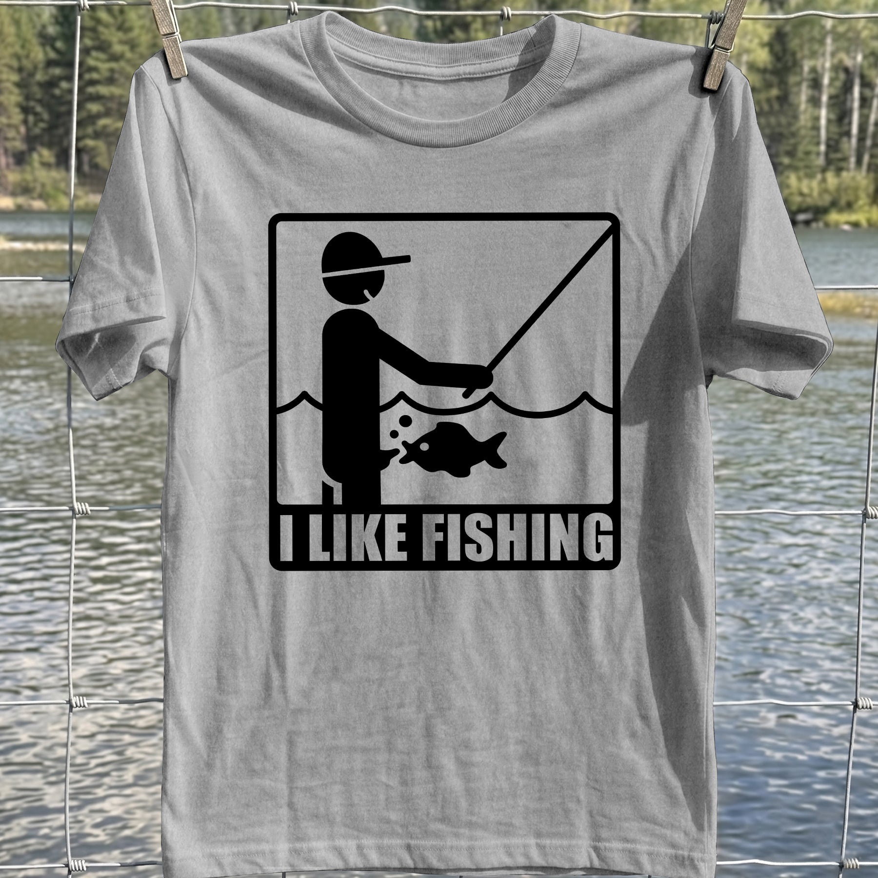 I Like Fishing T-Shirt