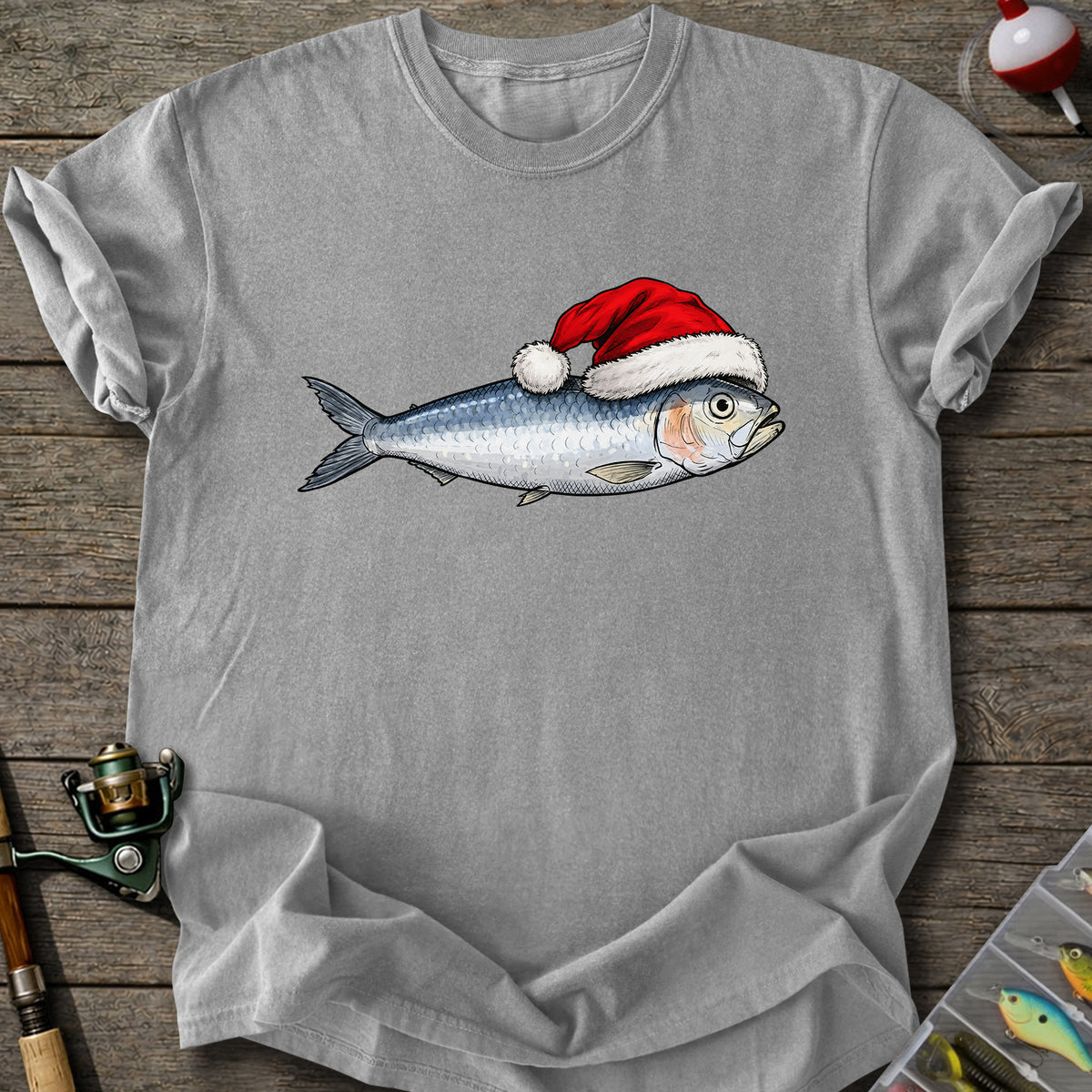Santa Fish T-Shirt