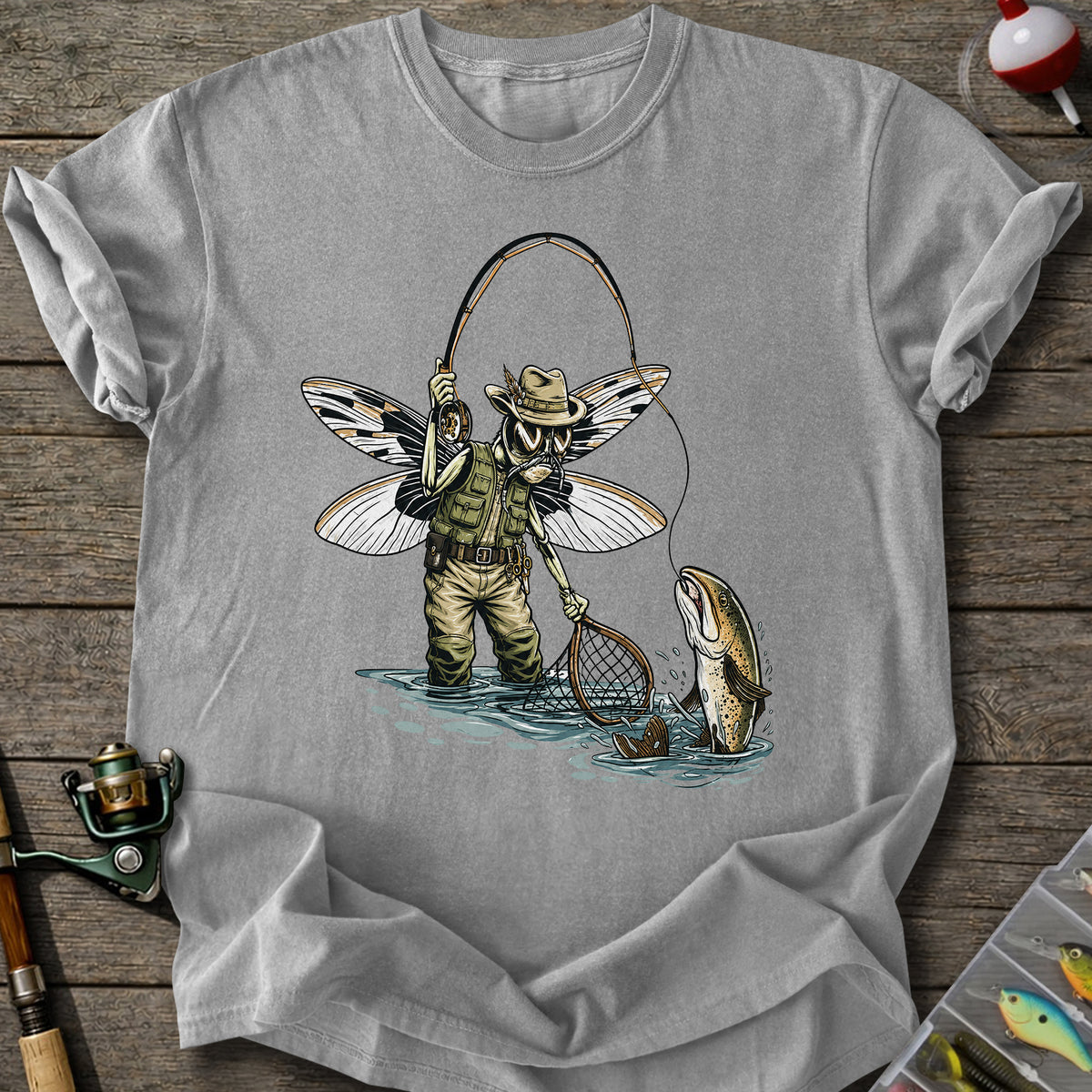Fly Fishing Mayfly T-Shirt