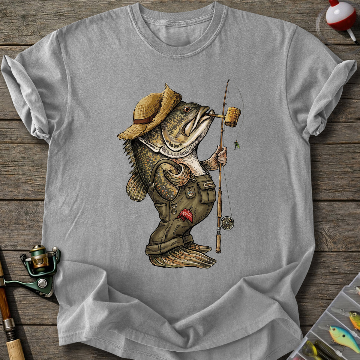 Fishing Bass Man T-Shirt