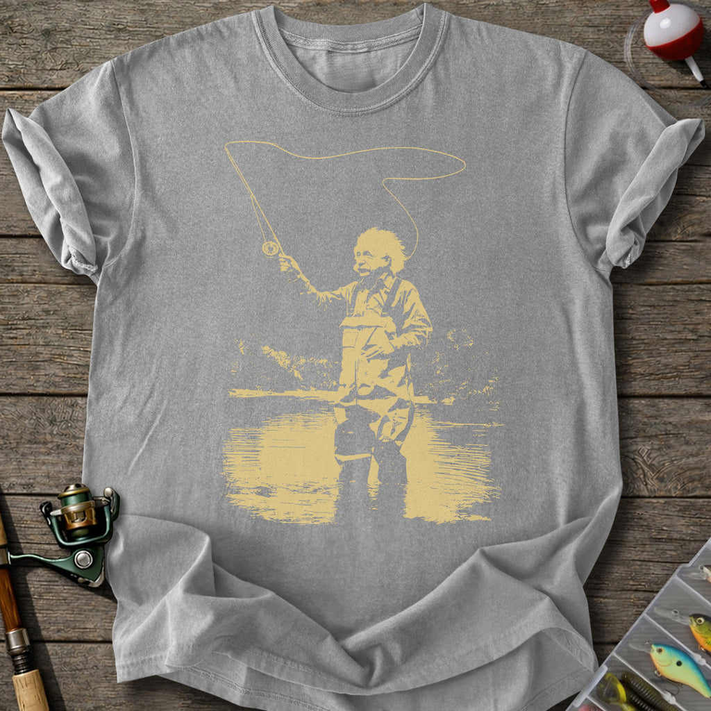 Einstein Fishing T-Shirt