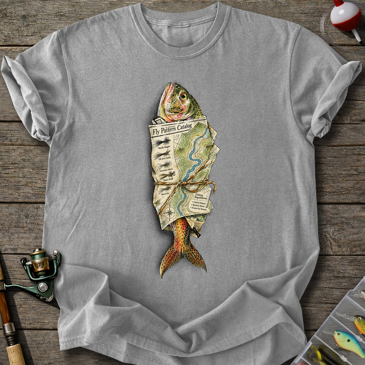 Fly Pattern Trout T-Shirt