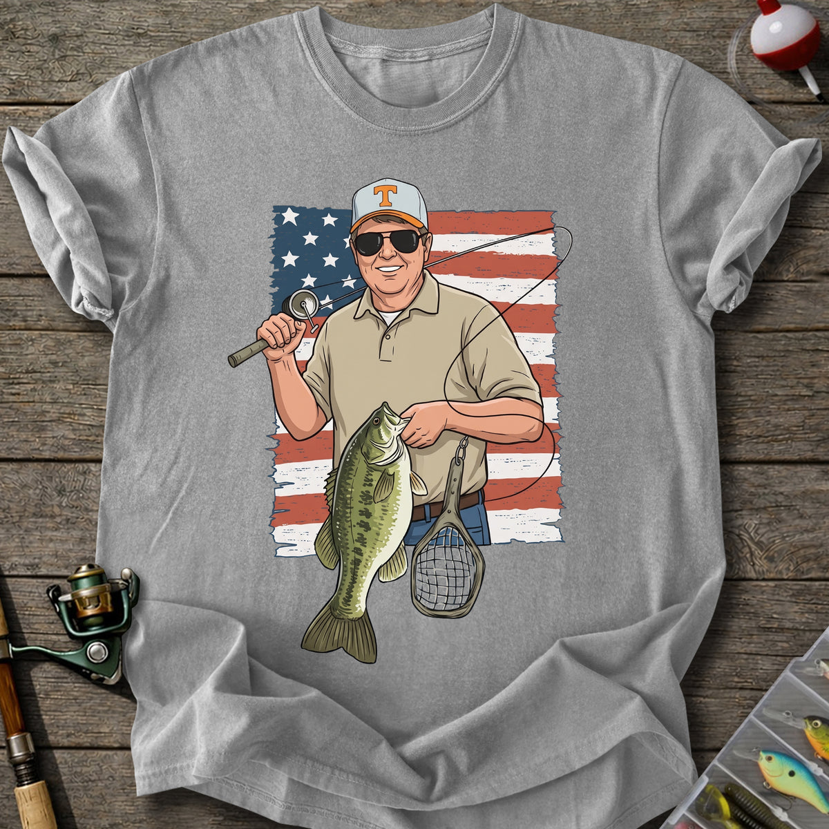 Bass Angler T-shirt
