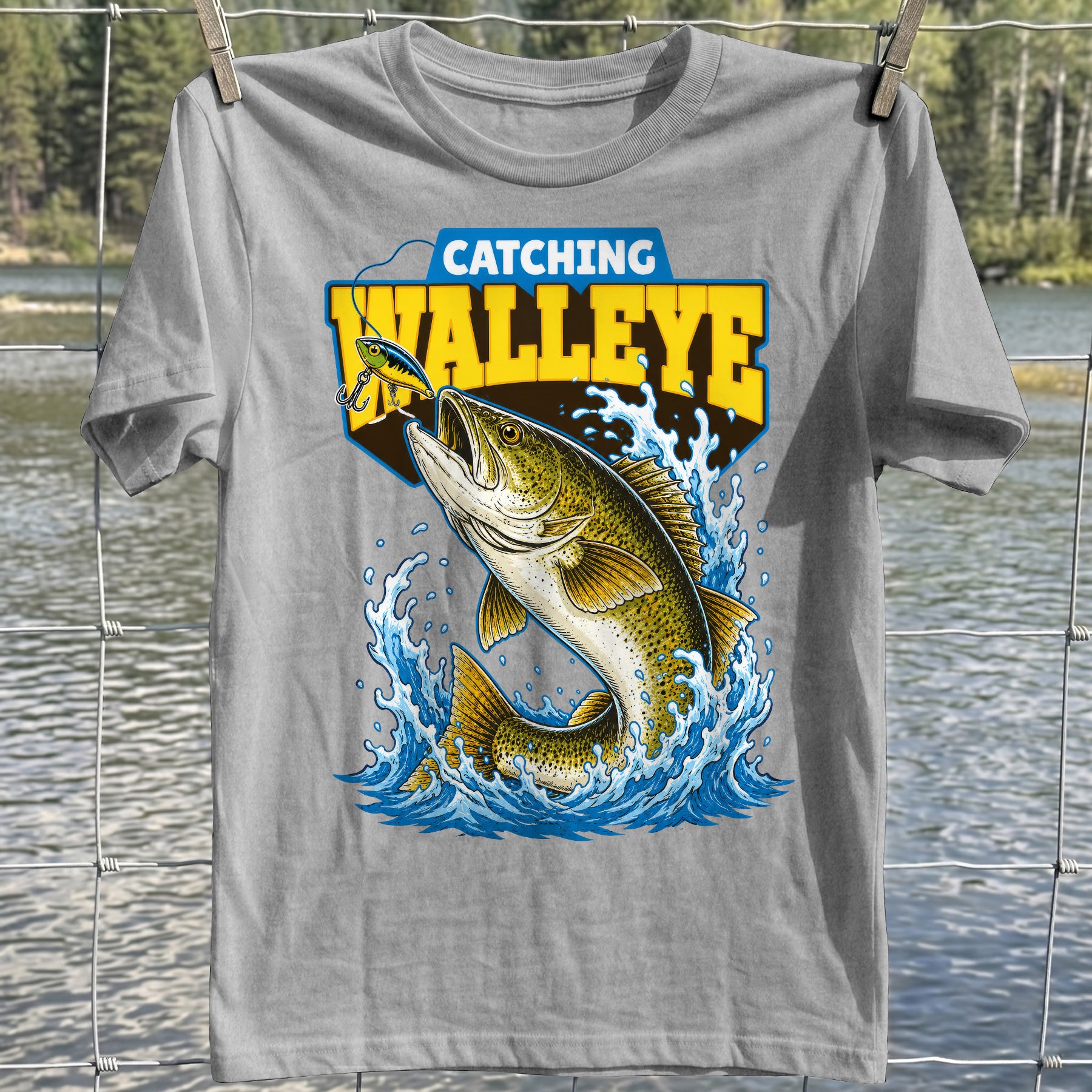 Catching Walleye T-Shirt