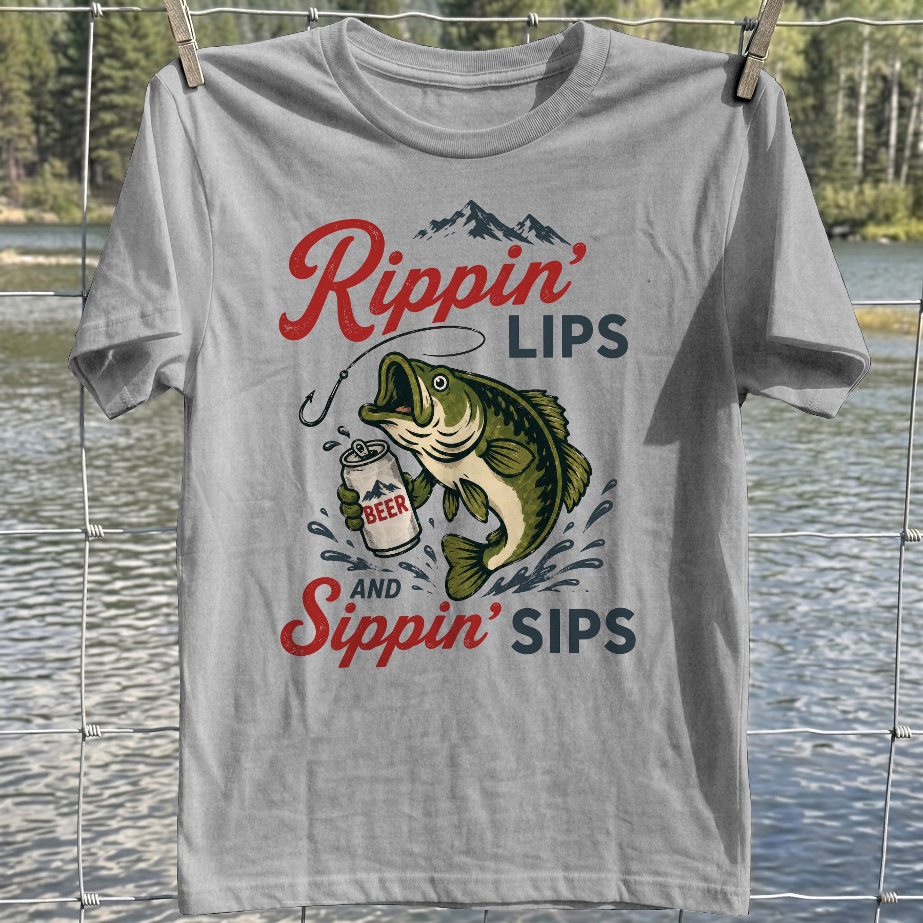 Lips Sips T-shirt