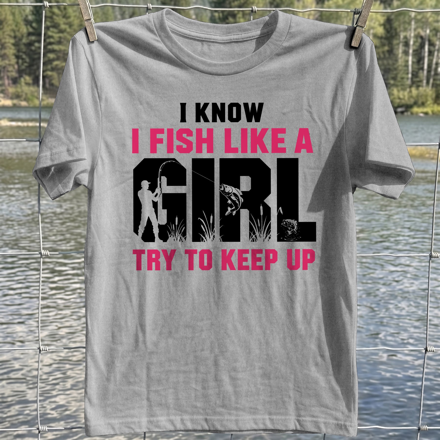 Fish Like Girl T-shirt