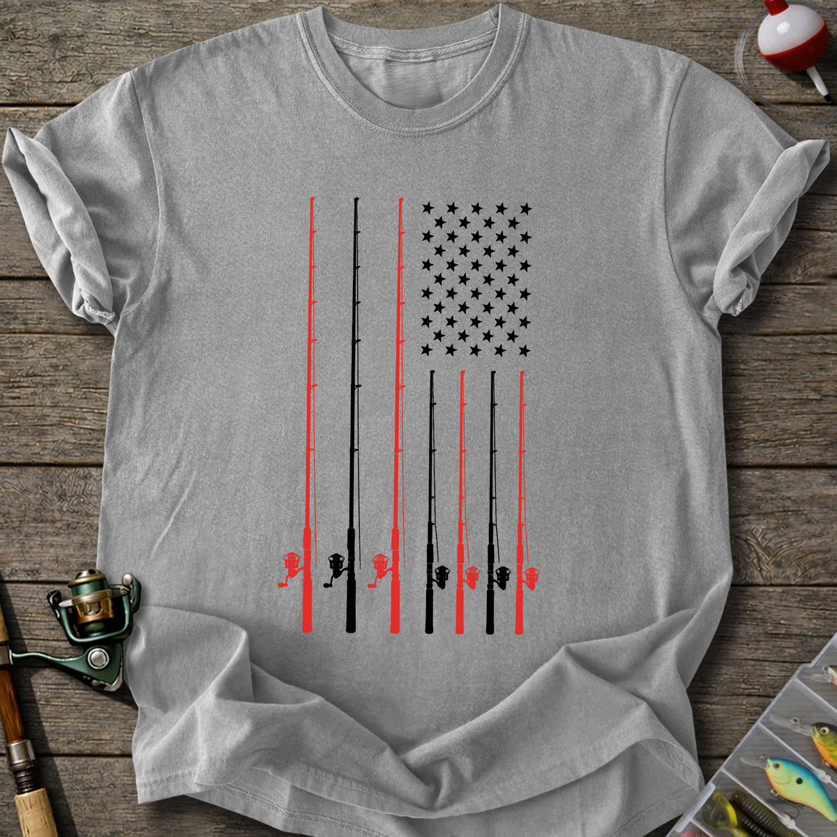 Fishing Flag T-shirt