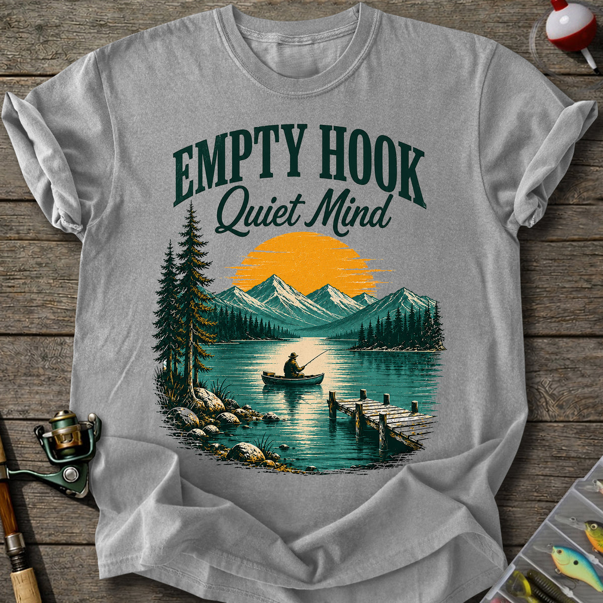 Empty Hook Quiet Mind T-shirt