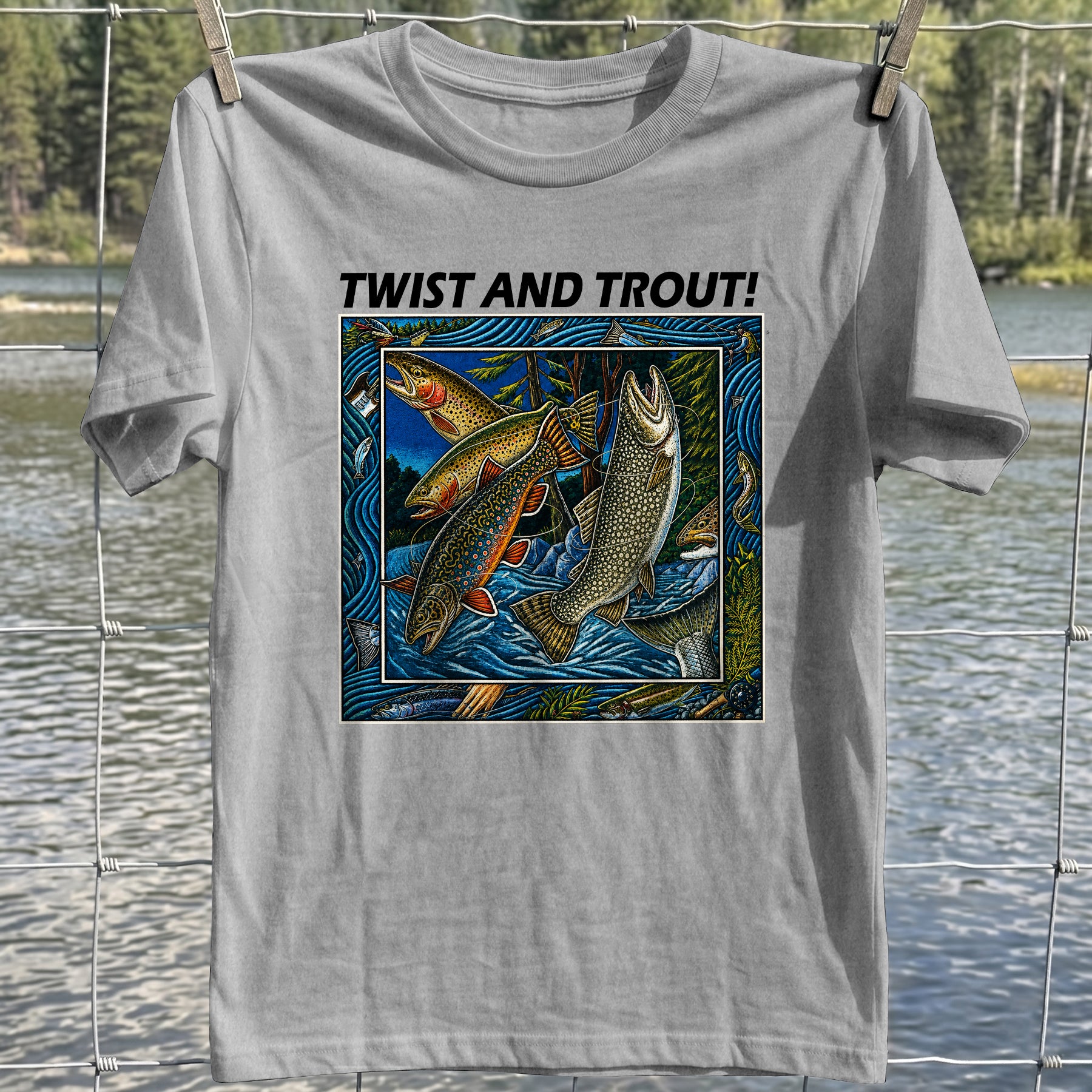 Twist And Trout T-Shirt