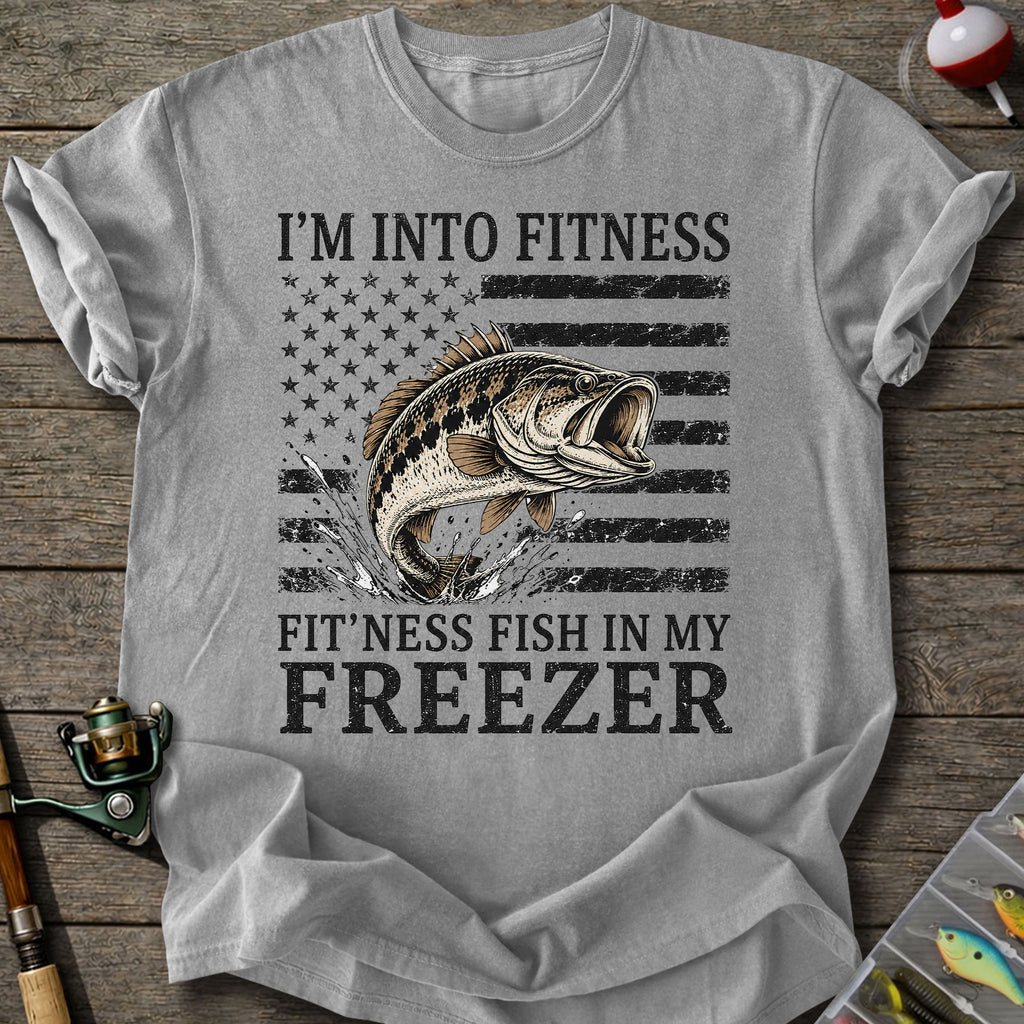 Fitness Fish Freezer T-Shirt