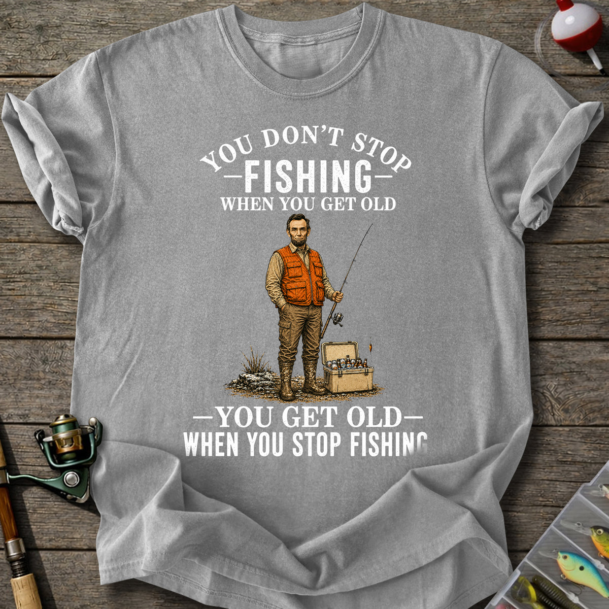 Lincoln Never Stops T-Shirt