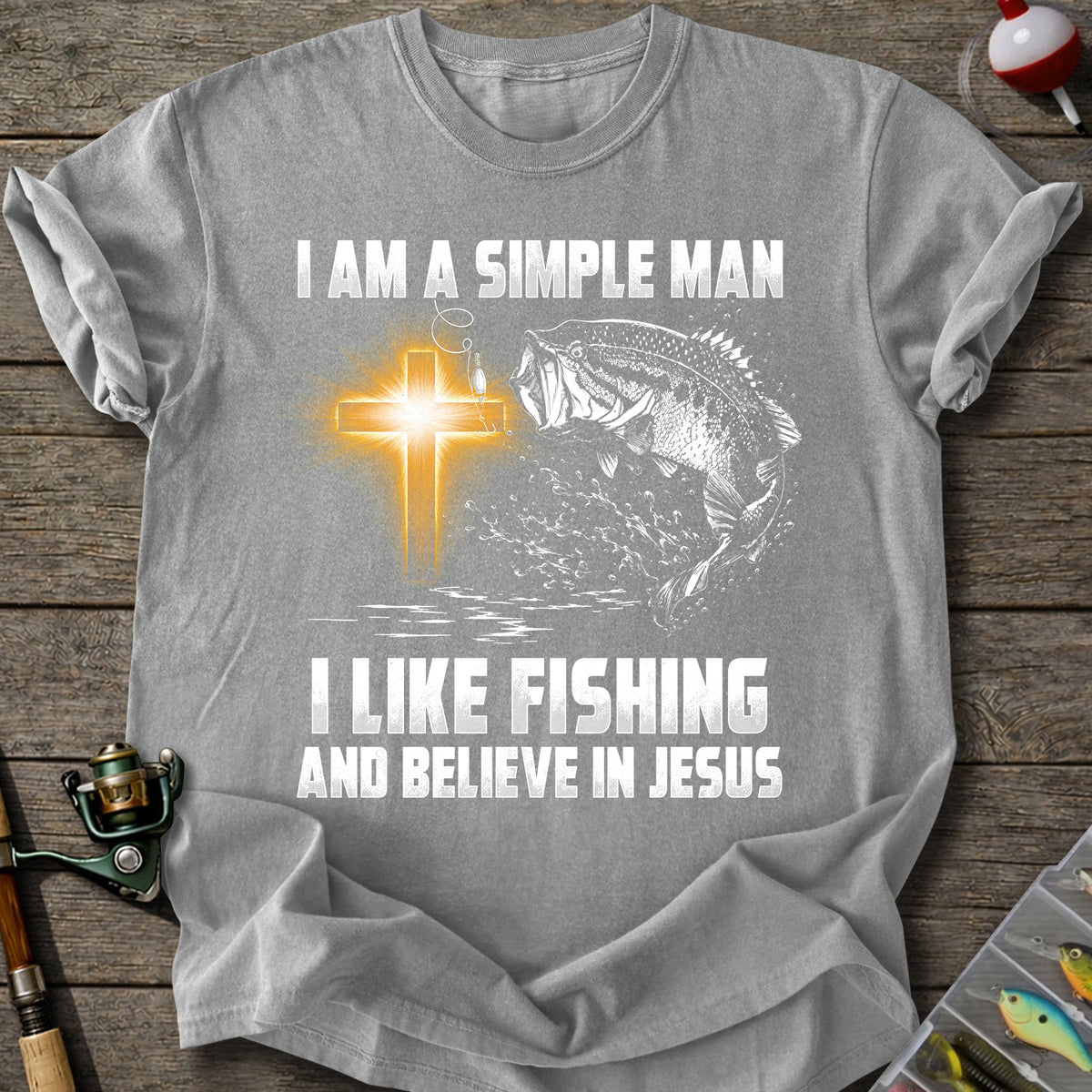 Simple Man Jesus T-Shirt