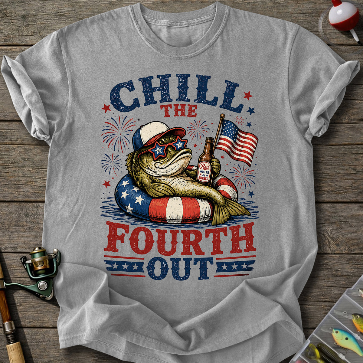 Chill the Fourth Out T-shirt