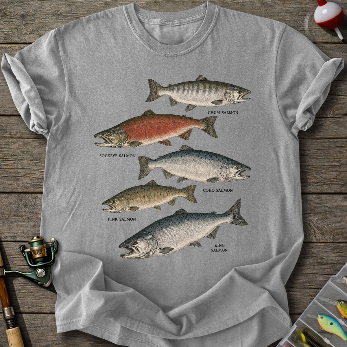 Salmon Species T-Shirt
