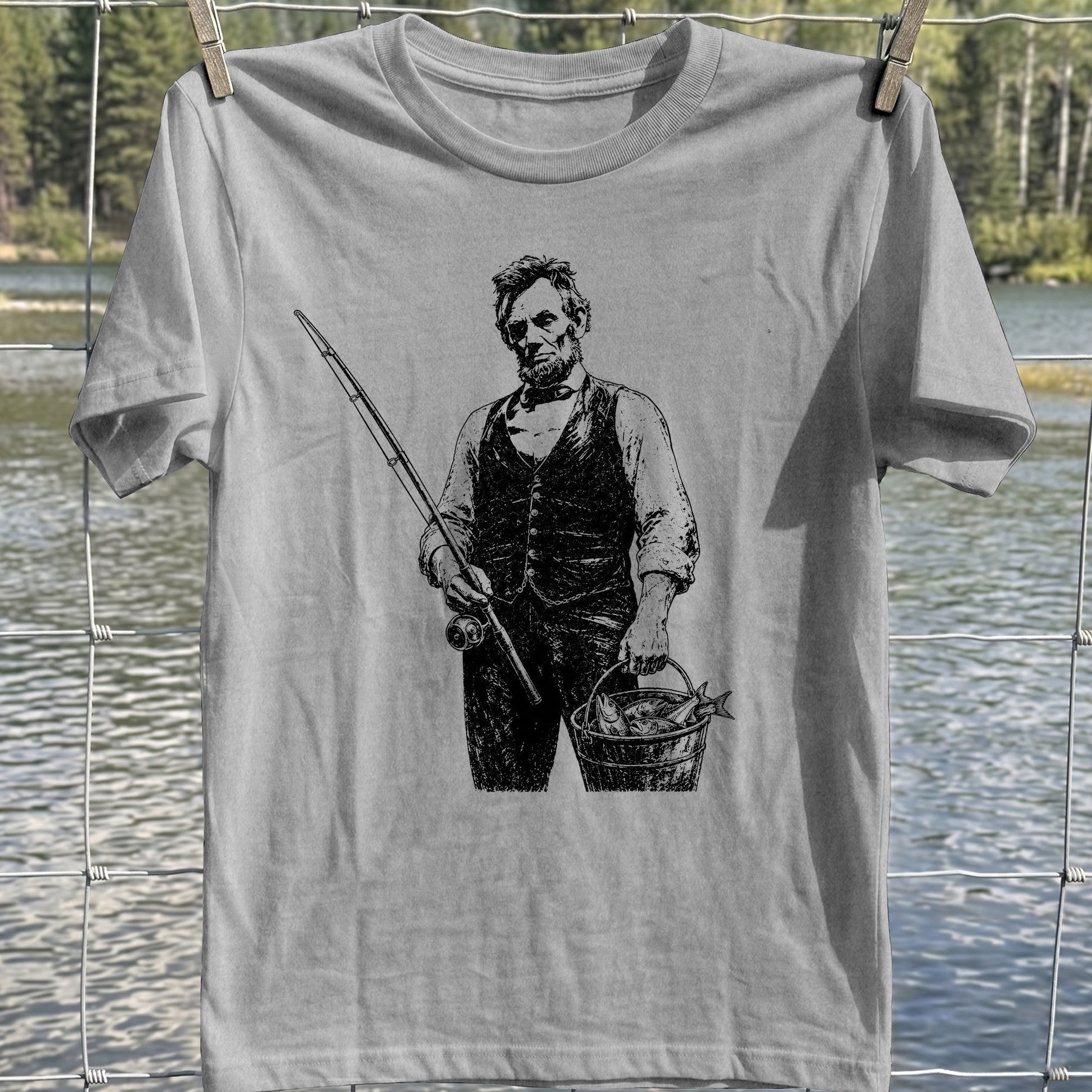 Lincoln Fishing T-shirt