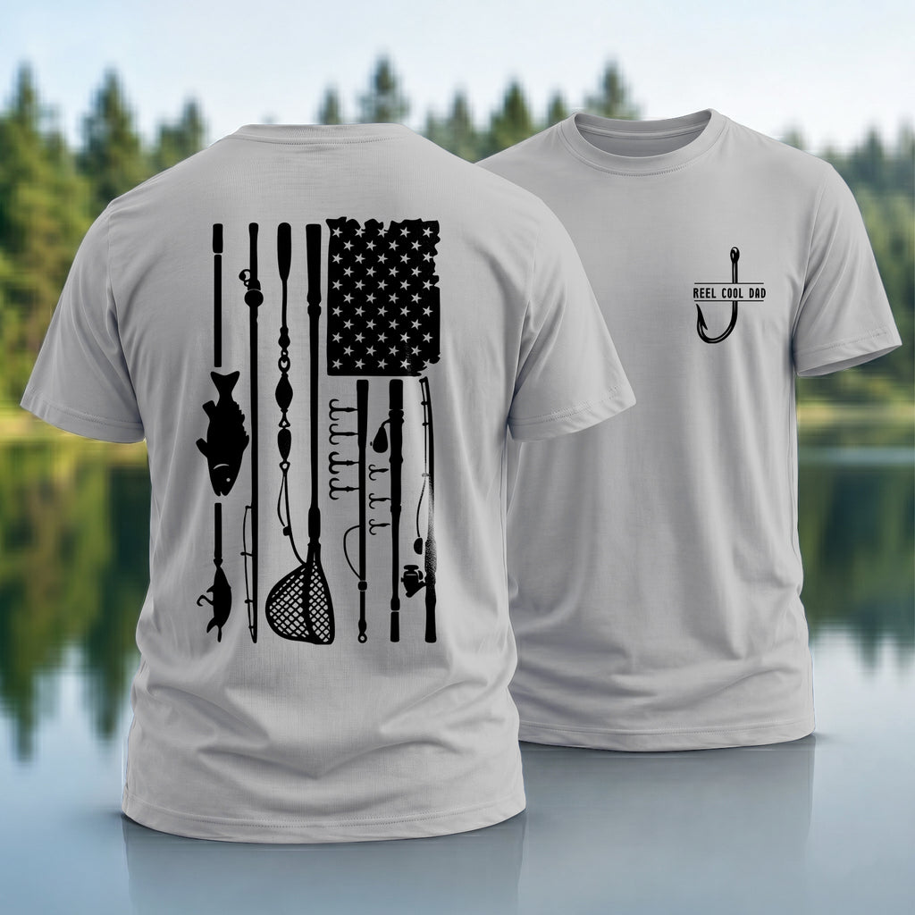 Patriotic Fishing T-Shirt